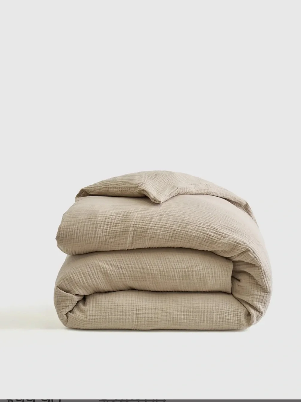 Quince Organic Cotton Gauze Duvet Cover